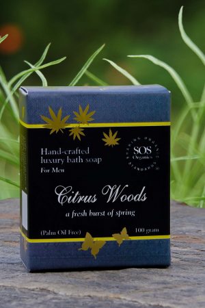 Citrus Woods Hemp Soap