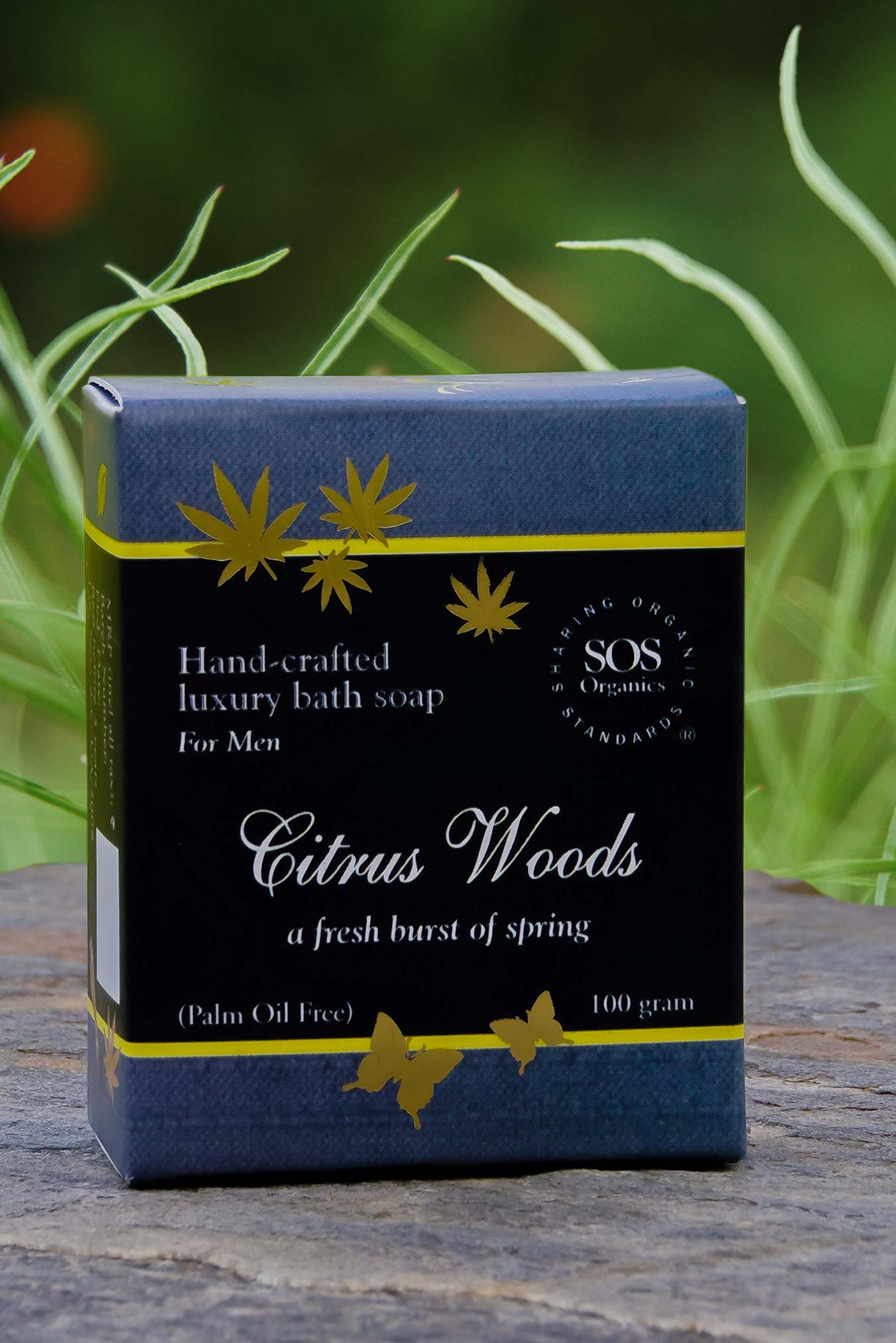 Citrus Woods Hemp Soap