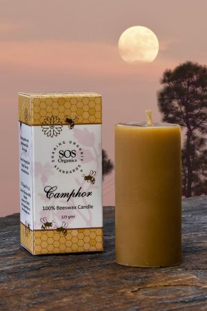 Camphor Beeswax Candle