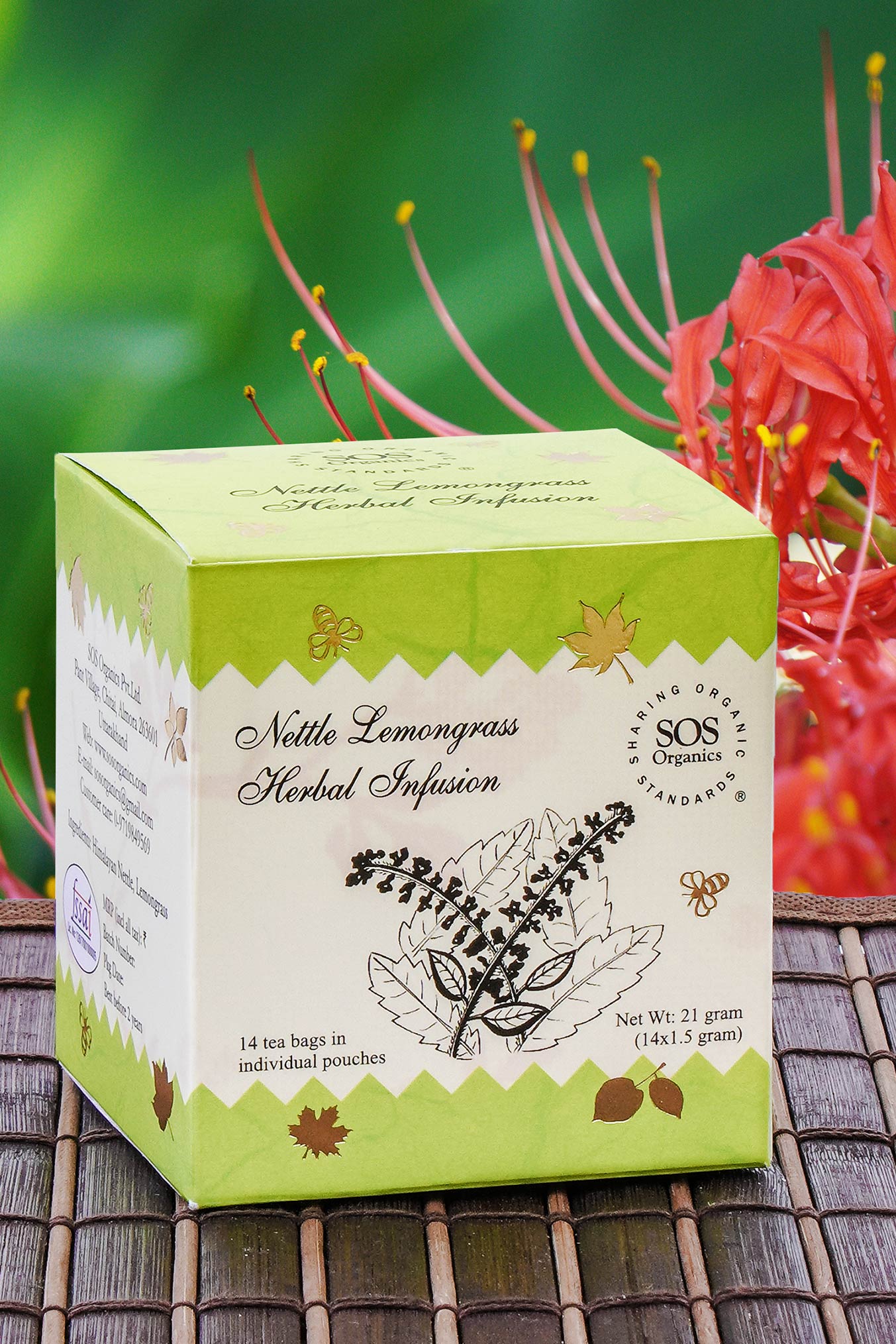 Nettle Lemongrass Herbal Infusion Nettle Lemongrass Herbal Infusion