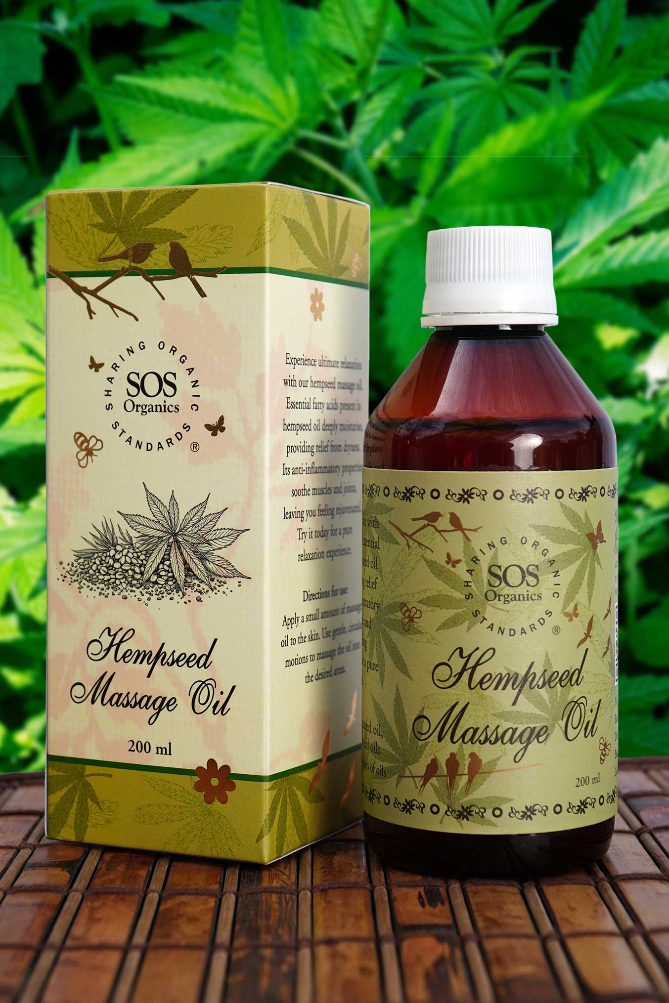 Hempseed Massage Oil